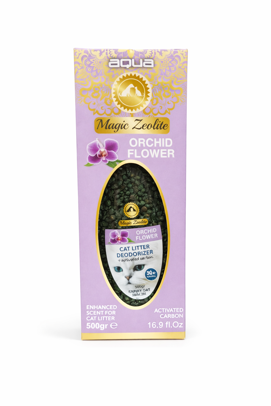 Aqua Zeolite Orchid Flower 500gr